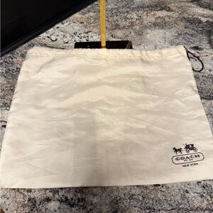 Coach dust bag